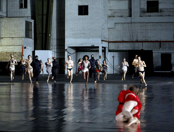 Marietta Peikenbrock mit chris dercon © andreas pein, faz Marietta Peikenbrock mit chris dercon © andreas pein, faz
